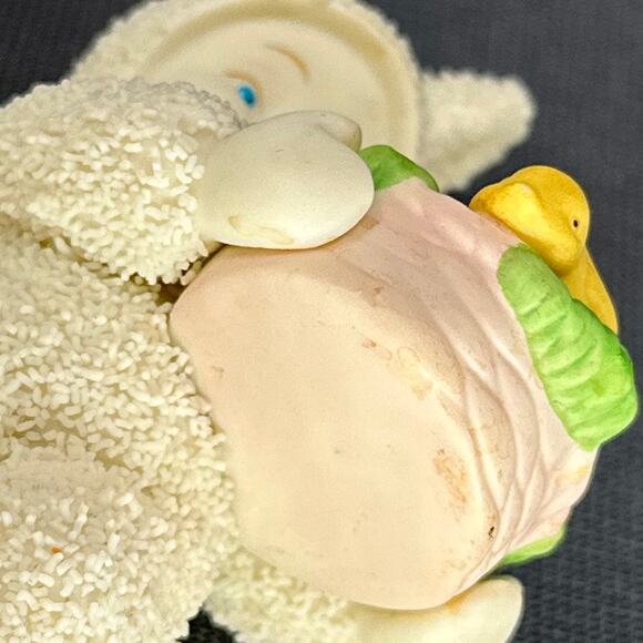 VTG Dept 56 Snowbabies A Basket of Joy Lincolnshirt Snowjade Angel Ornament Lot - Picture 13 of 16